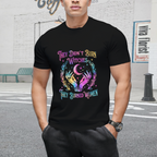 They Didn't Burn Witches They Burned Women Witch Halloween Graphic T-Shirt