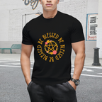 Midsummer Floral Pentacle Design Graphic T-Shirt