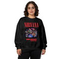 Crewneck sweatshirt product image with Nirvana MTV Unplugged in New York performance