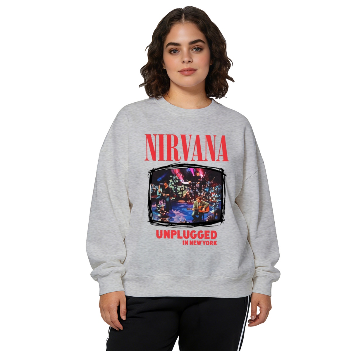 Nirvana MTV Unplugged New York Crewneck Sweatshirt