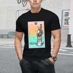 Rainbow Tarot the Hermit Graphic T-Shirt