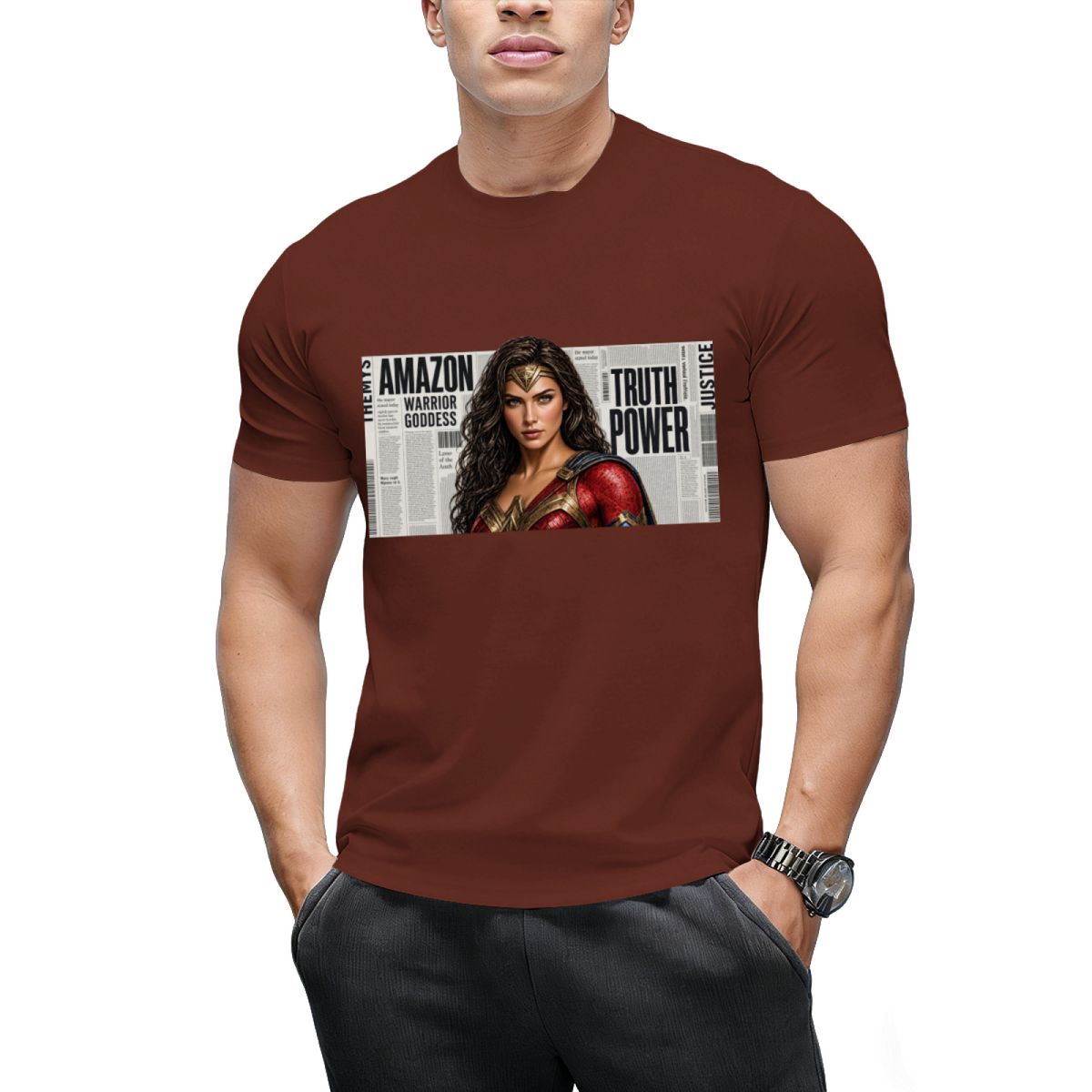 Shield Warrior Splash Men's T-Shirt for Summer Events