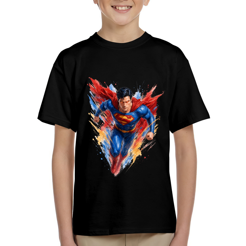 Paint Splash Flight Kid's T-Shirt for Summer Adventures
