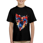 Paint Splash Flight Kid's T-Shirt for Summer Adventures