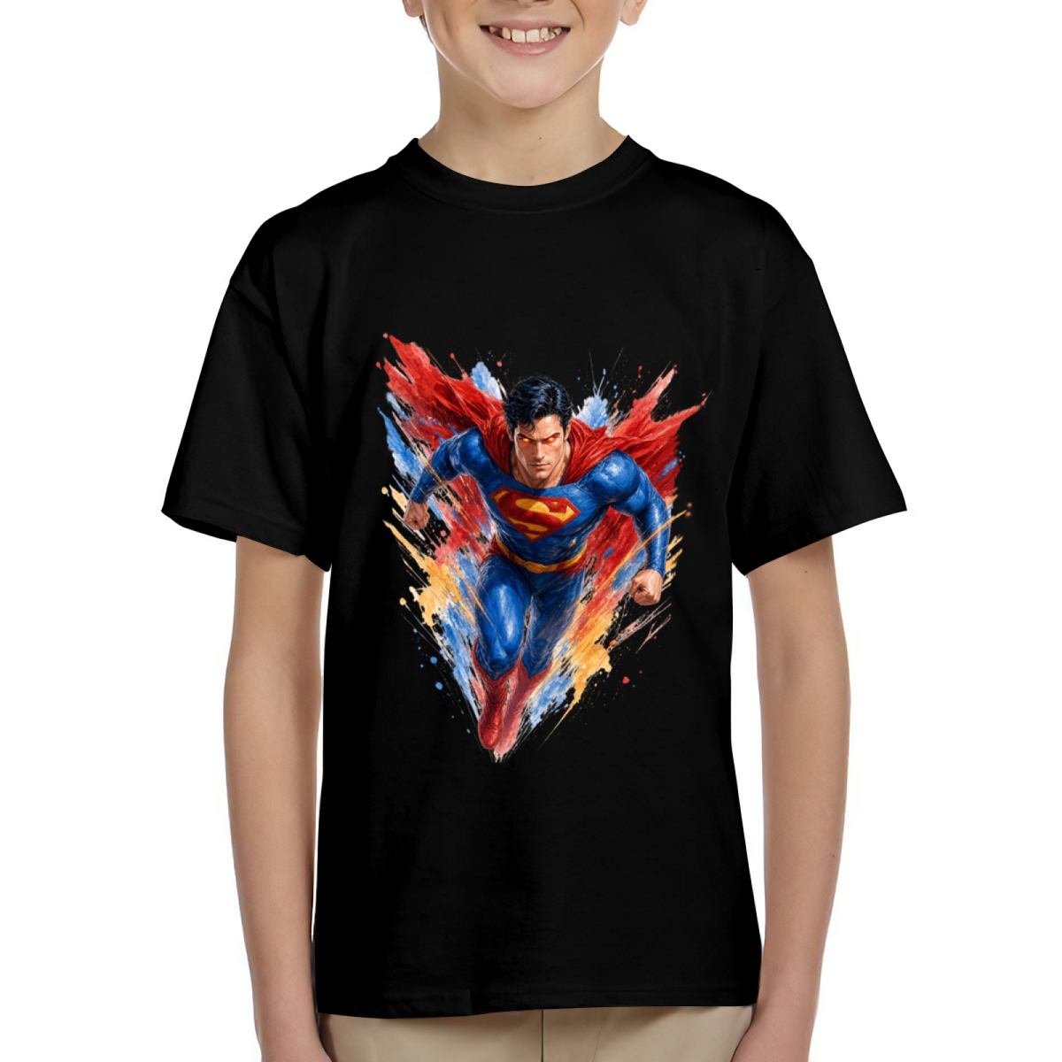 Paint Splash Flight Kid's T-Shirt for Summer Adventures