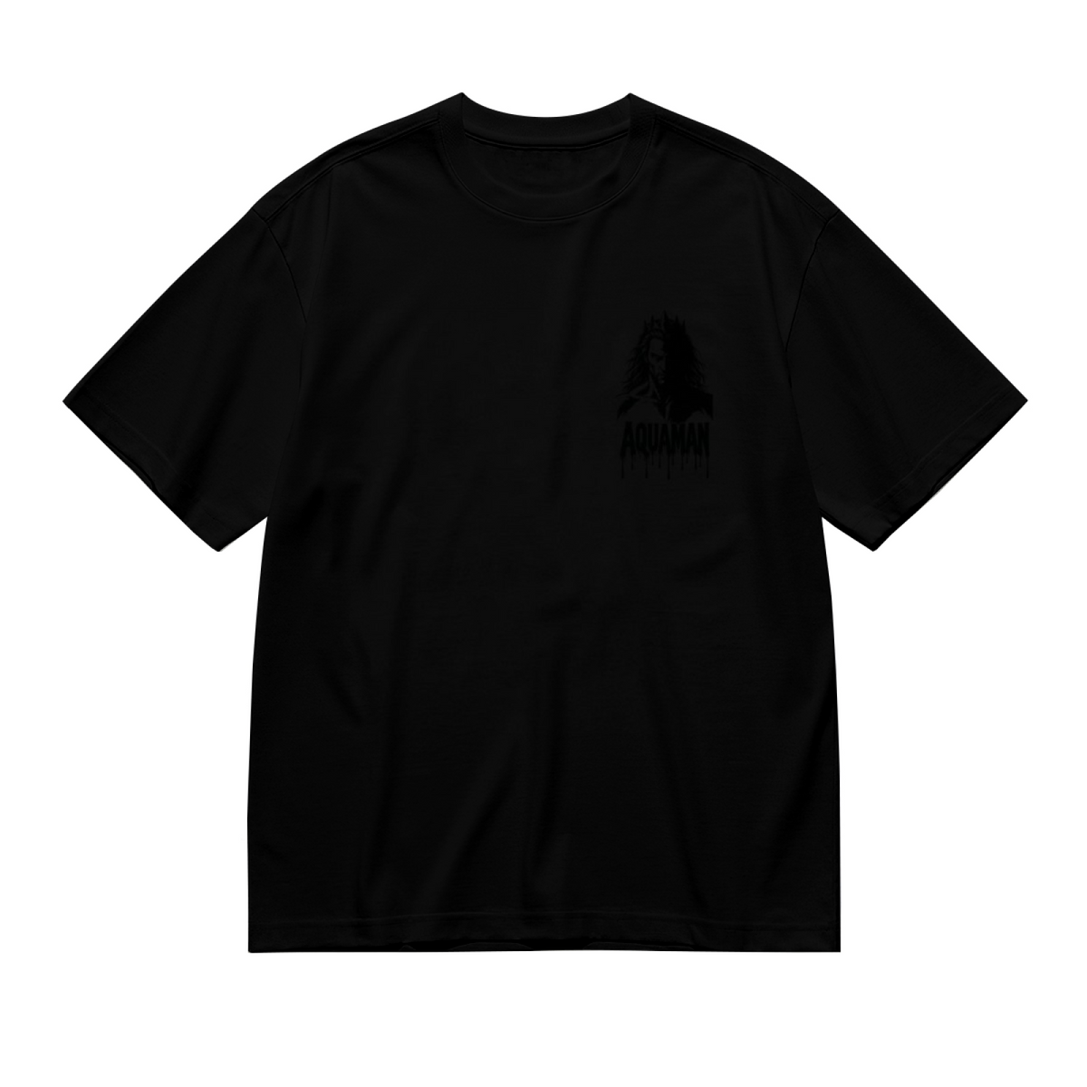 Crowned Ocean Silhouette Women's T-Shirt for Daily Wear