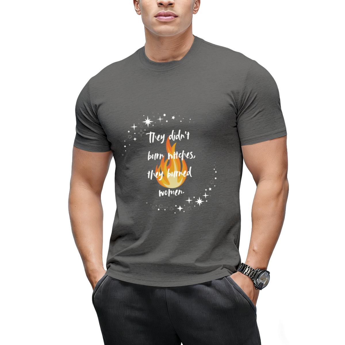 They Burned Women Graphic T-Shirt