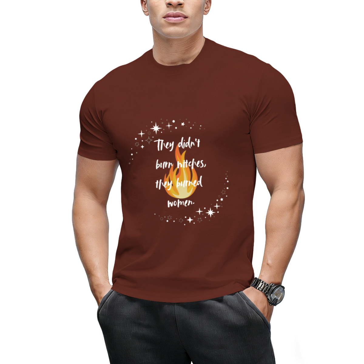 They Burned Women Graphic T-Shirt