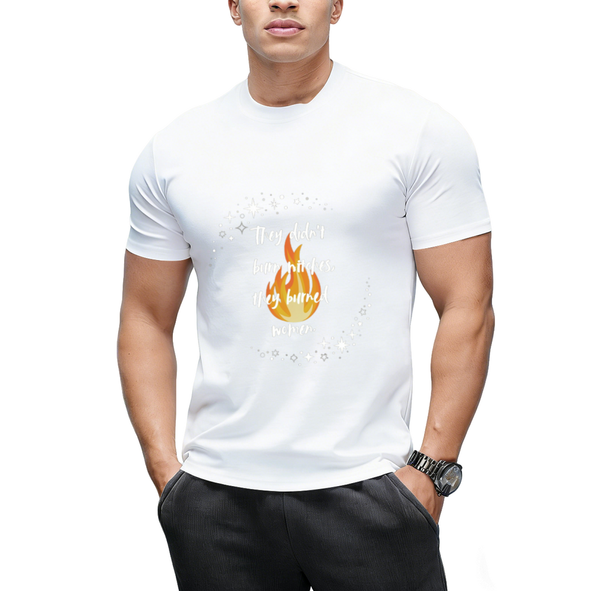They Burned Women Graphic T-Shirt
