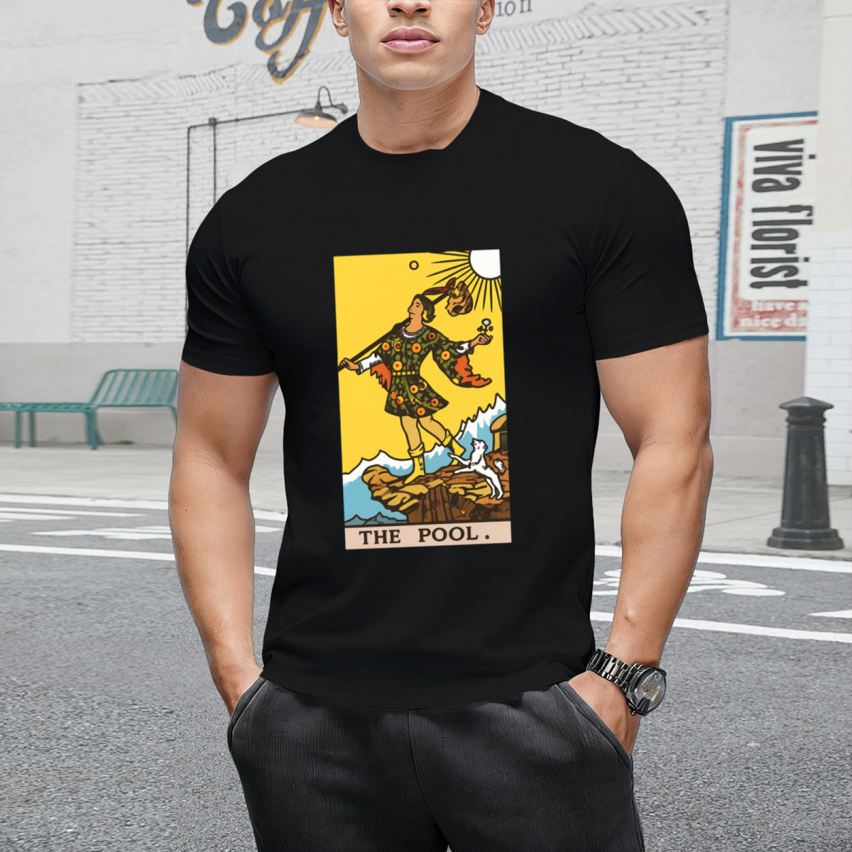 Tarot - the Fool Graphic T-Shirt