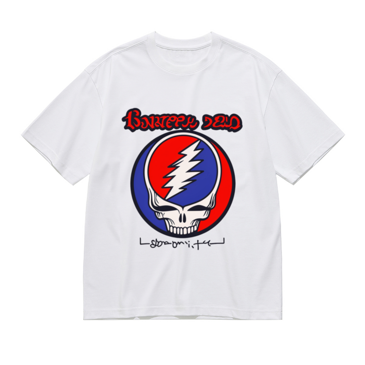 Grateful Dead Steal Your Face Album Graphic T-Shirt