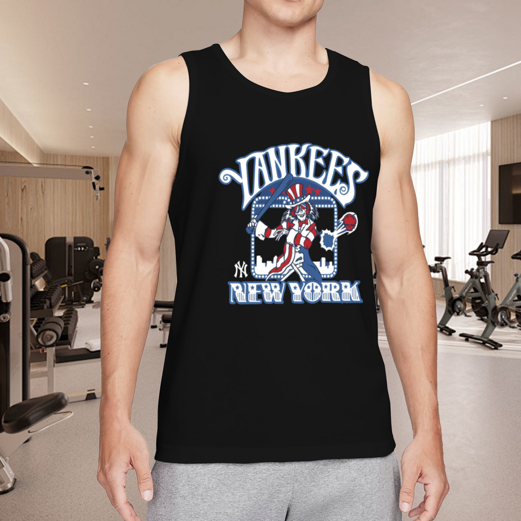 Grateful Dead Homage Yankees graphic tank top product image