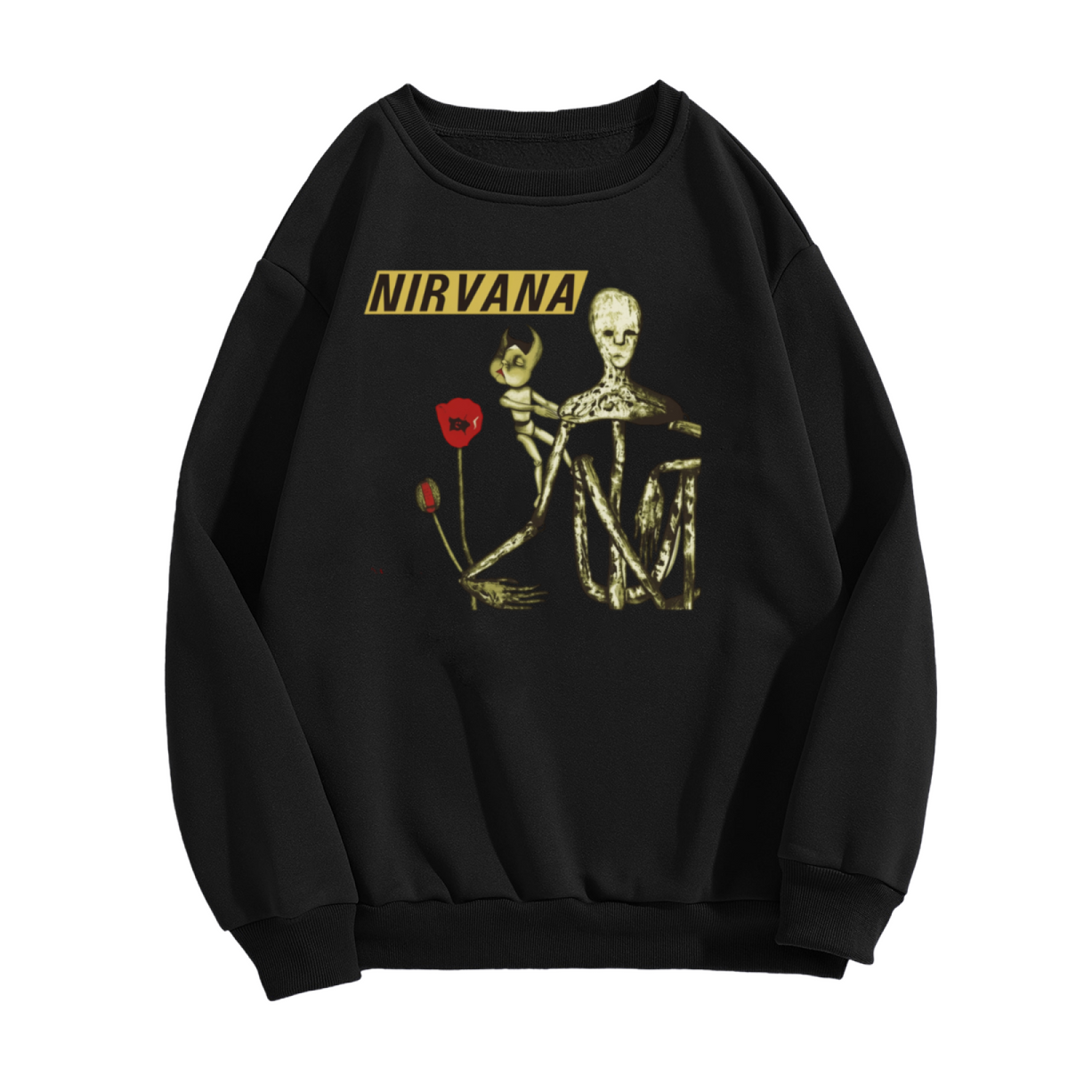 Artwork preview for Nirvana Incesticide Album Crewneck Sweatshirt