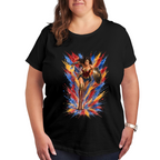 Lasso and Shield Splash Women's T-Shirt for Summer