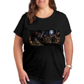 Gothic Candlelit Banquet Women's T-Shirt for Halloween