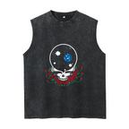 Grateful Dead washed graphic tank top with Space Your Face graphic