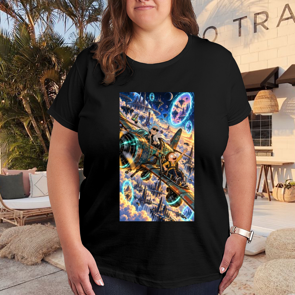 Portal Jet Adventure Women's T-Shirt for Travel Days