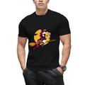 Unicorn Witch Halloween Graphic T-Shirt