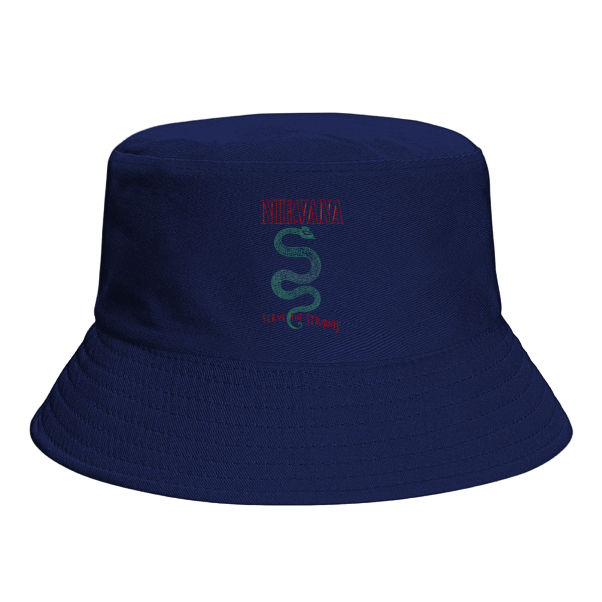 Nirvana Serve the Servants Graphic Bucket Hat