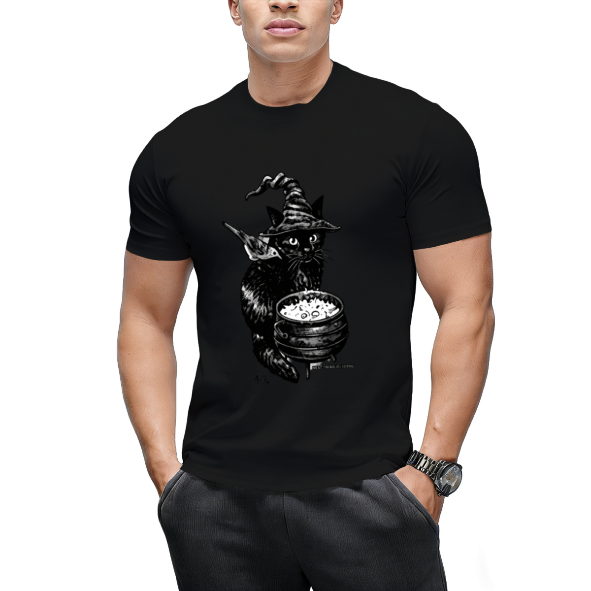 Inkittens Cauldron Graphic T-Shirt