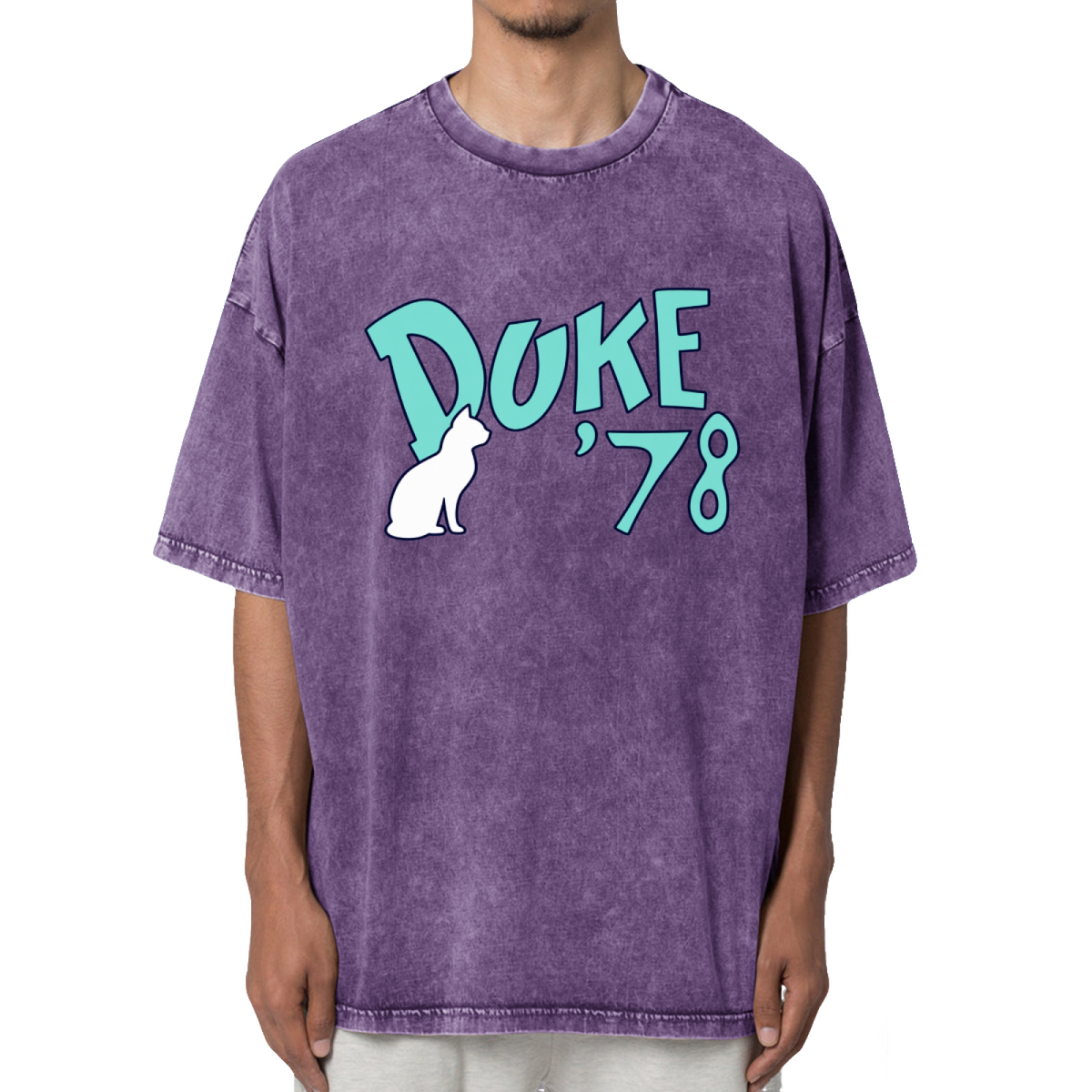 Grateful Dead Duke '78 Cat Lettering Washed Graphic T-Shirt