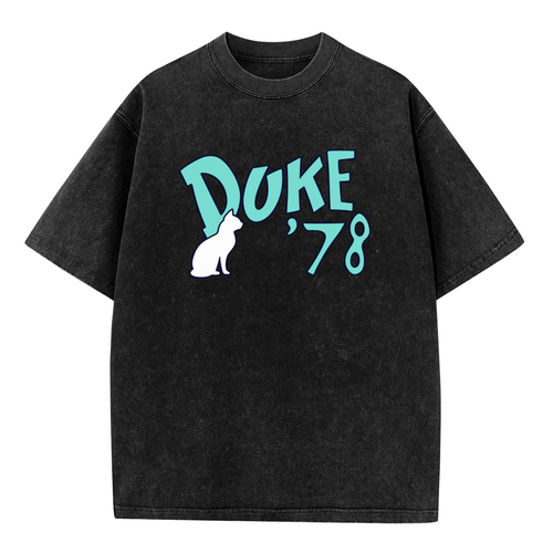 Grateful Dead Duke '78 Cat Lettering washed graphic T-shirt, product image