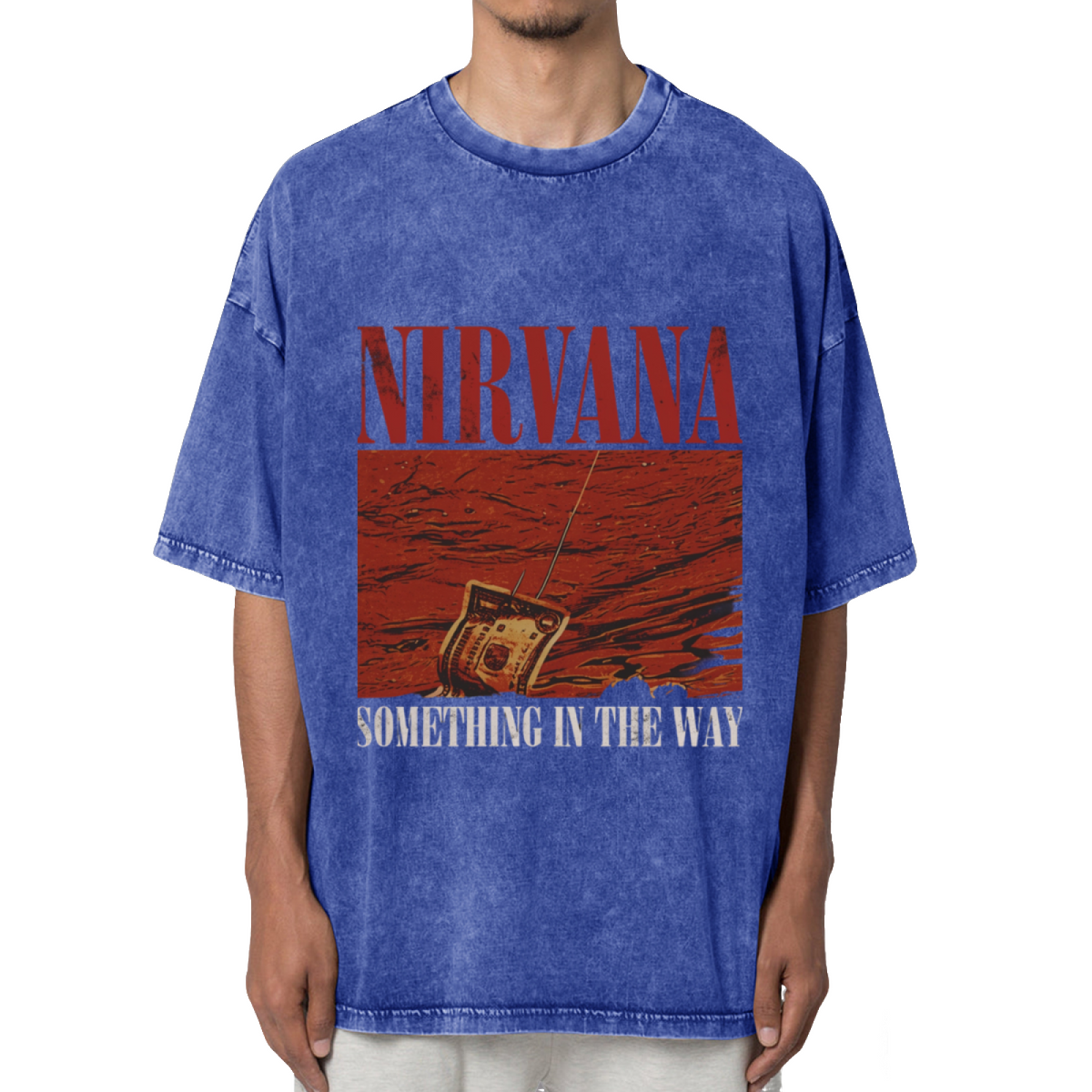 Nirvana Something in the Way Washed Tee