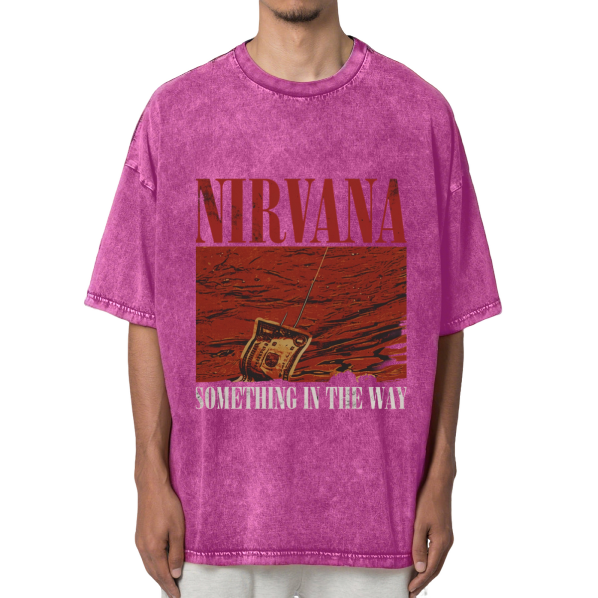 Nirvana Something in the Way Washed Tee