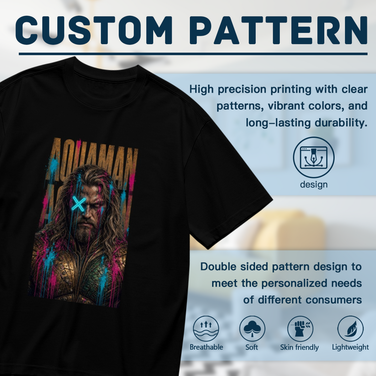 Cyan X Ocean Warrior Women's T-Shirt for Summer Festivals