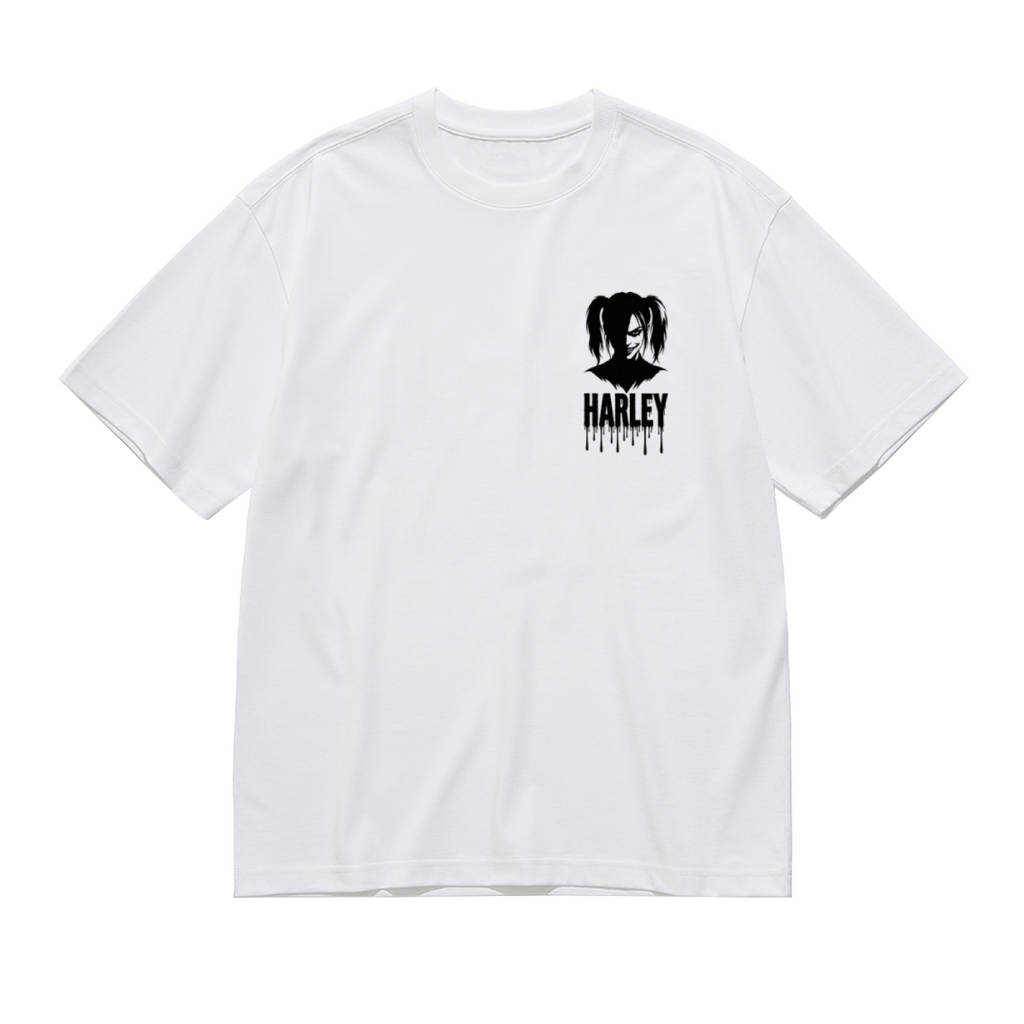 Pigtail Shadow Graphic Women's T-Shirt for Weekend Style