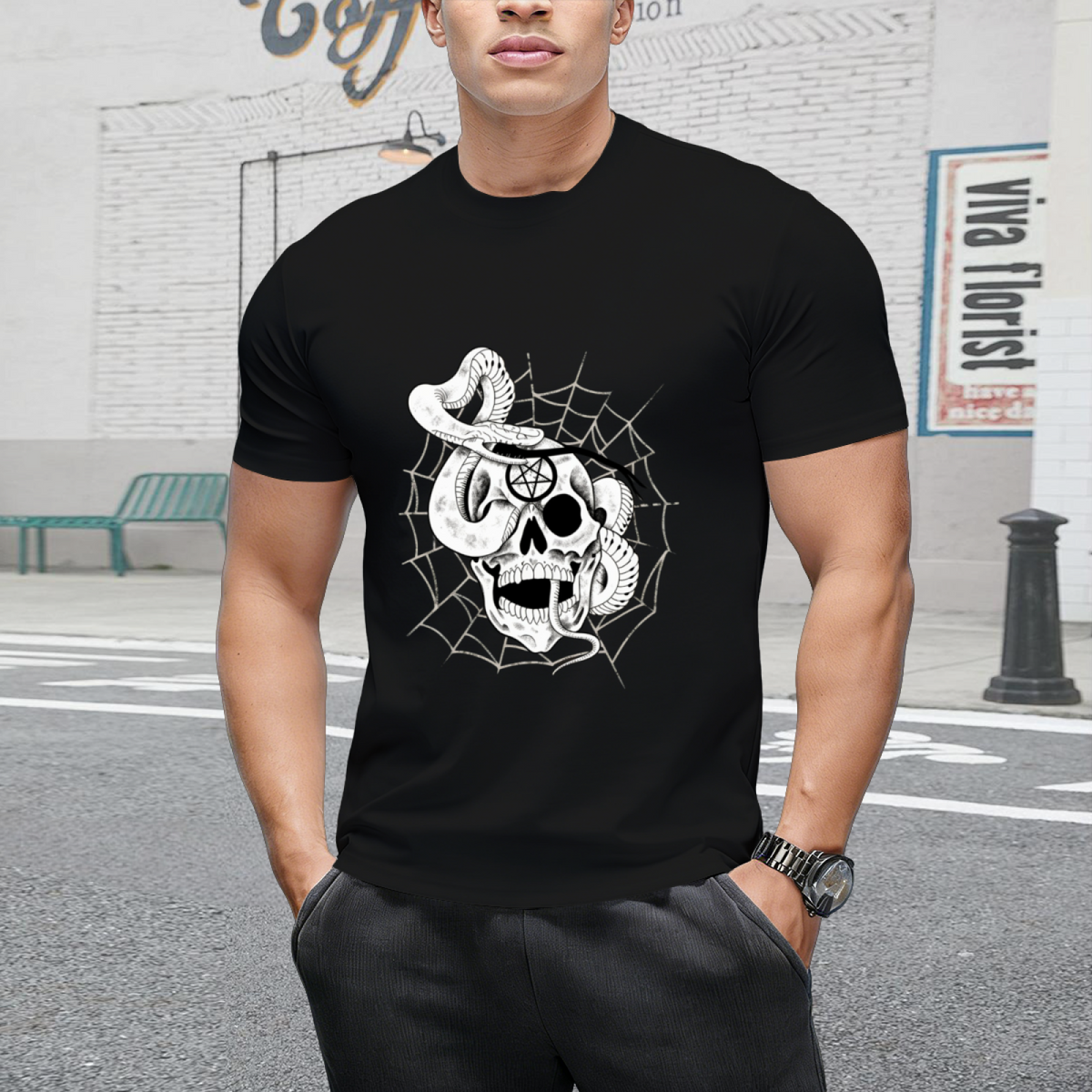 The Devil's Work Graphic T-Shirt