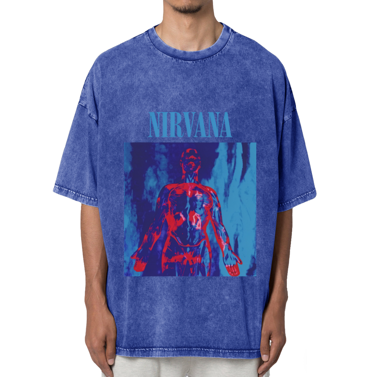 Nirvana Anatomical Figure Washed Graphic Tee