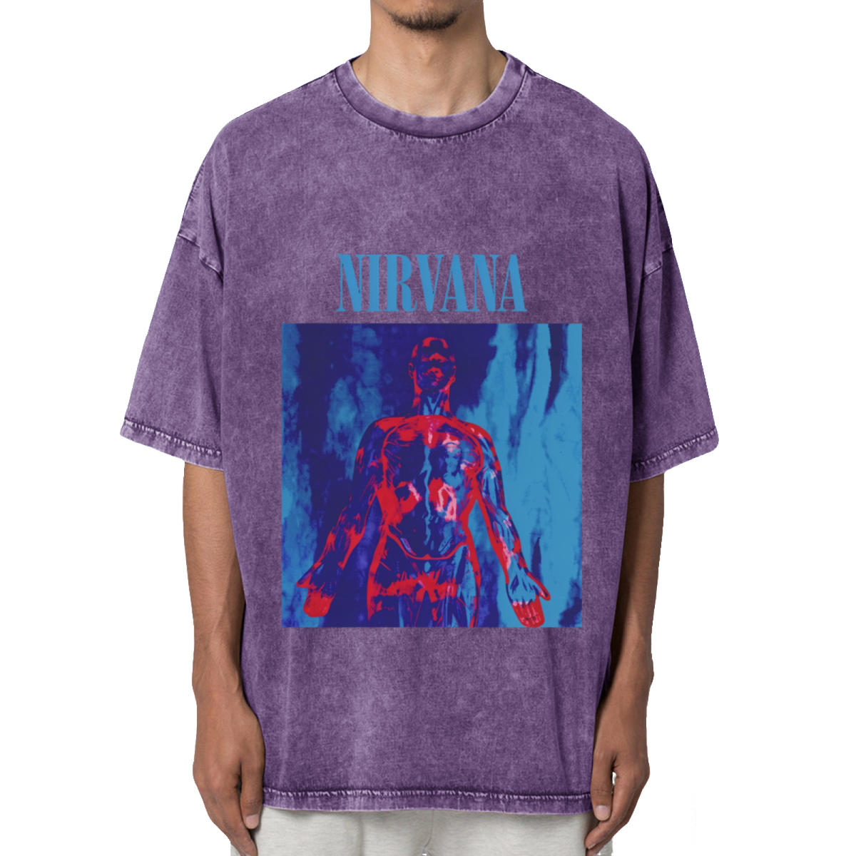 Nirvana Anatomical Figure Washed Graphic Tee
