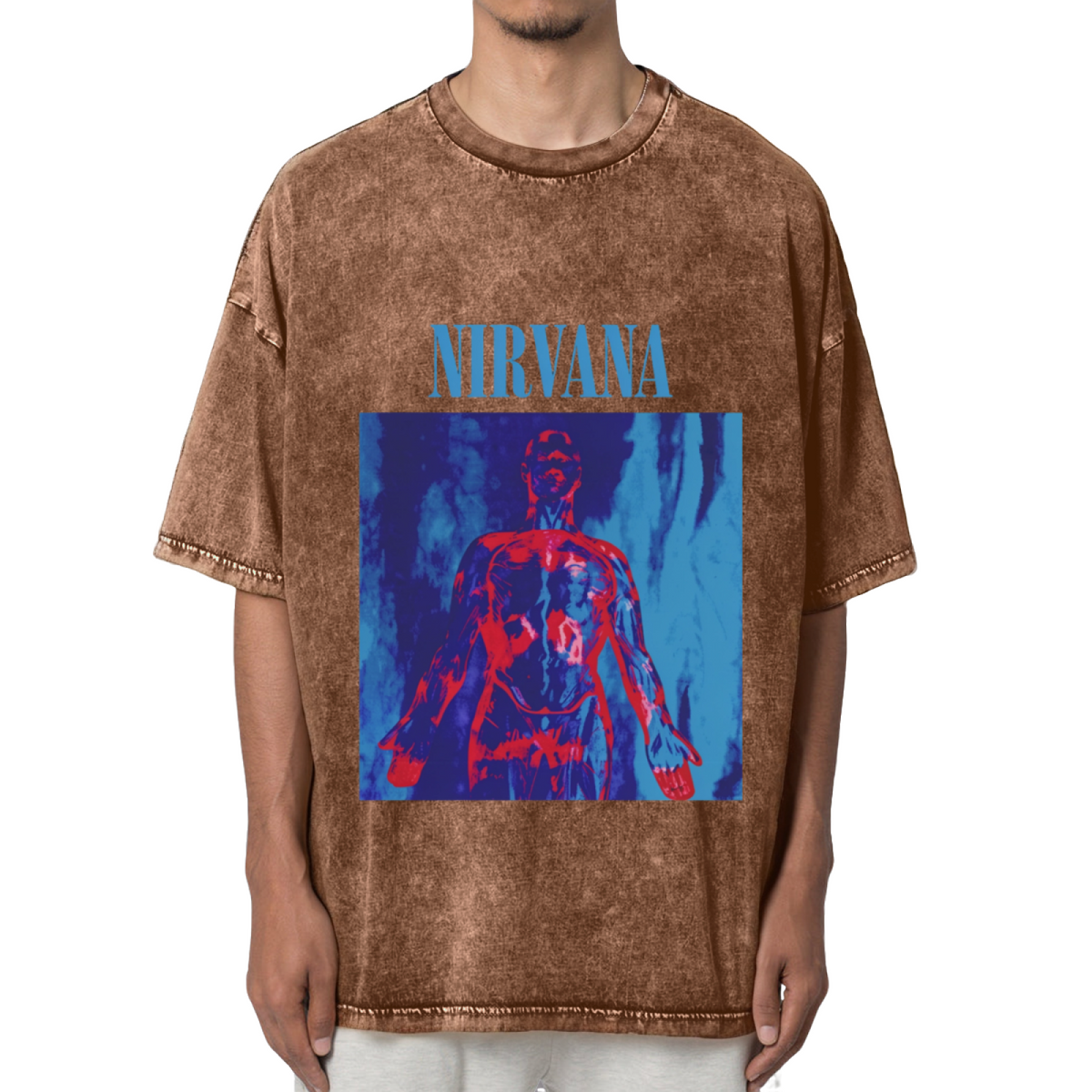 Nirvana Anatomical Figure Washed Graphic Tee