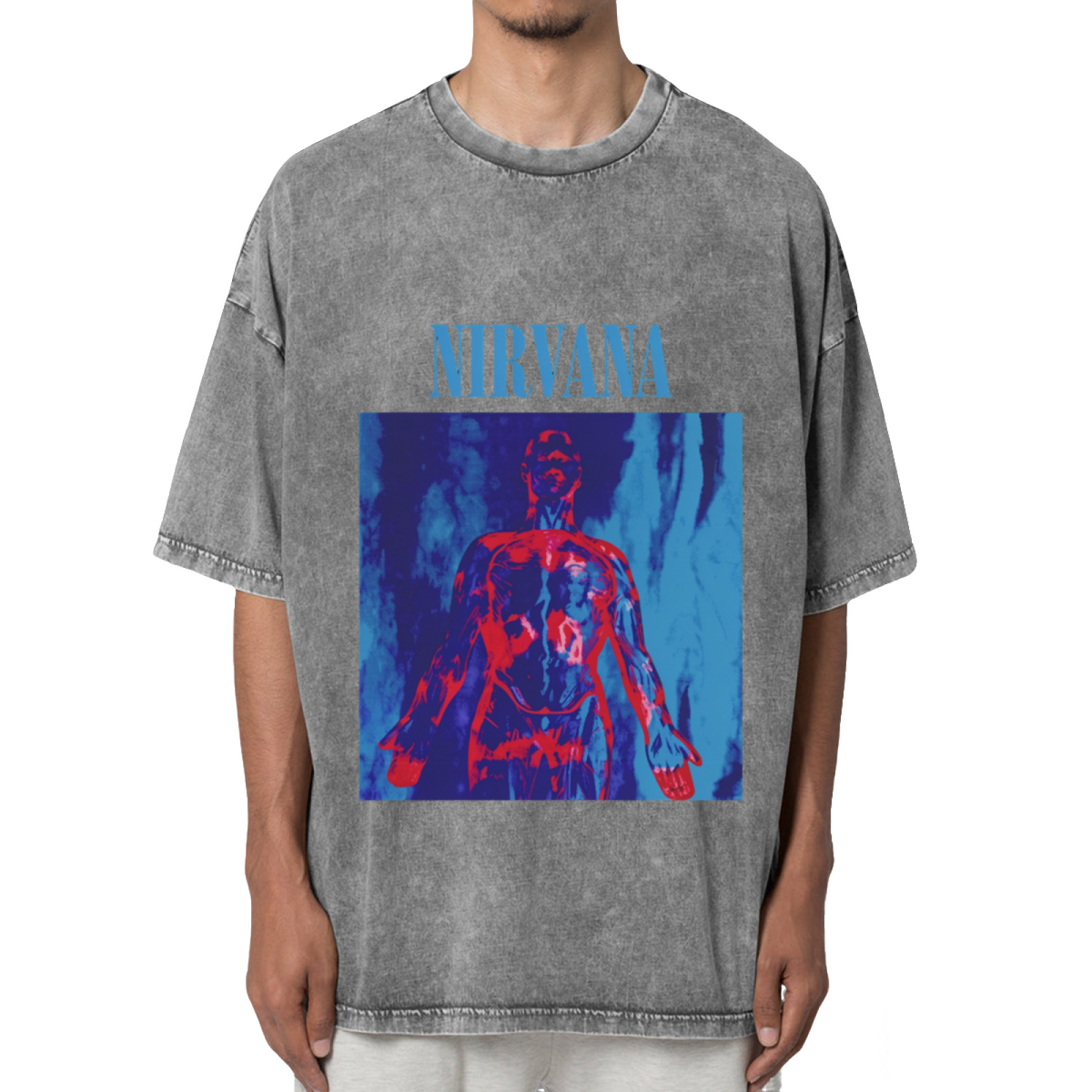 Nirvana Anatomical Figure Washed Graphic Tee