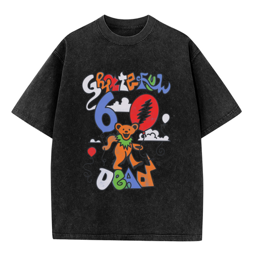 Grateful Dead 60th Balloon washed graphic T-shirt, product image