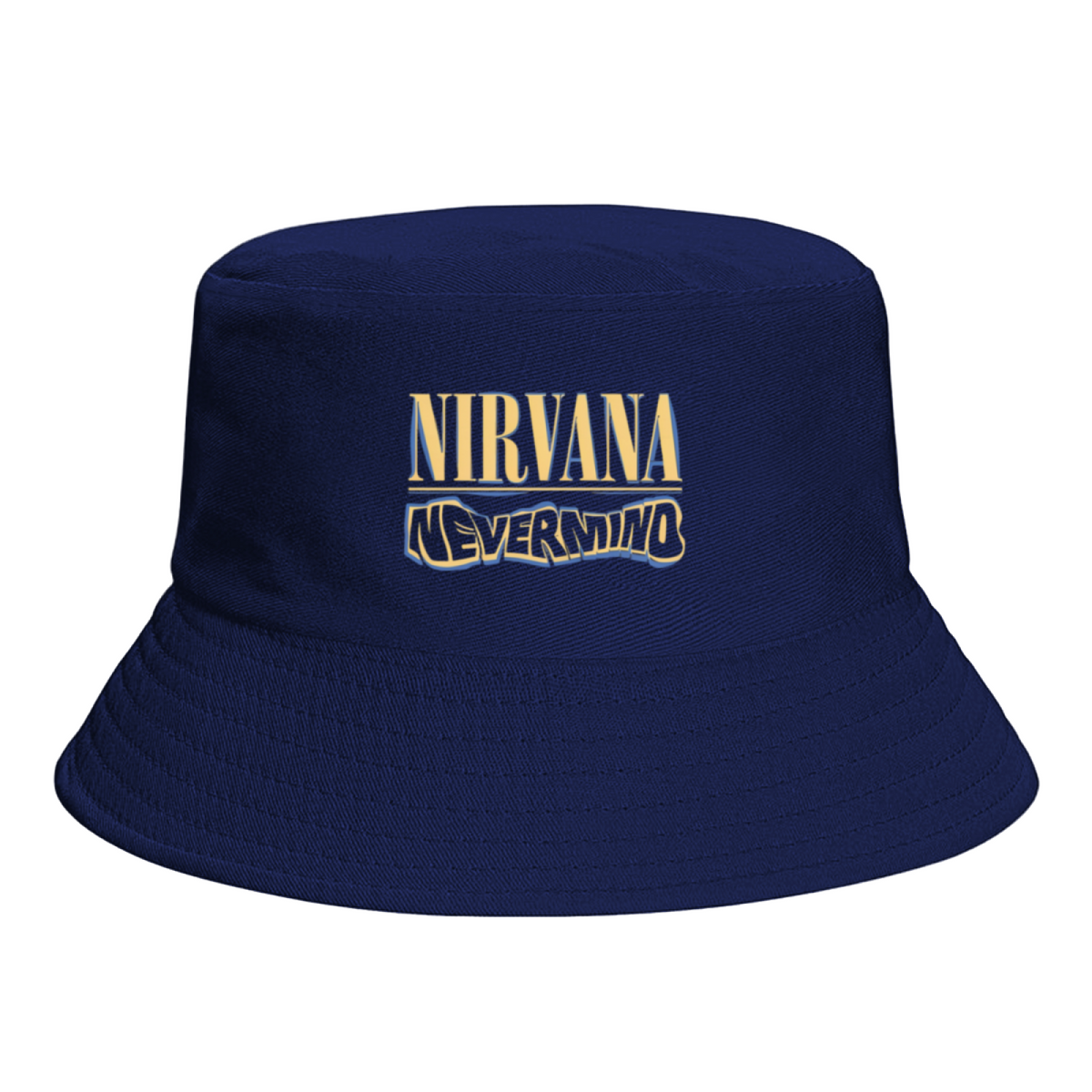 Nirvana Nevermind Logo Bucket Hat