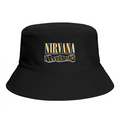 Nirvana Nevermind Logo Bucket Hat with Nevermind album logo design