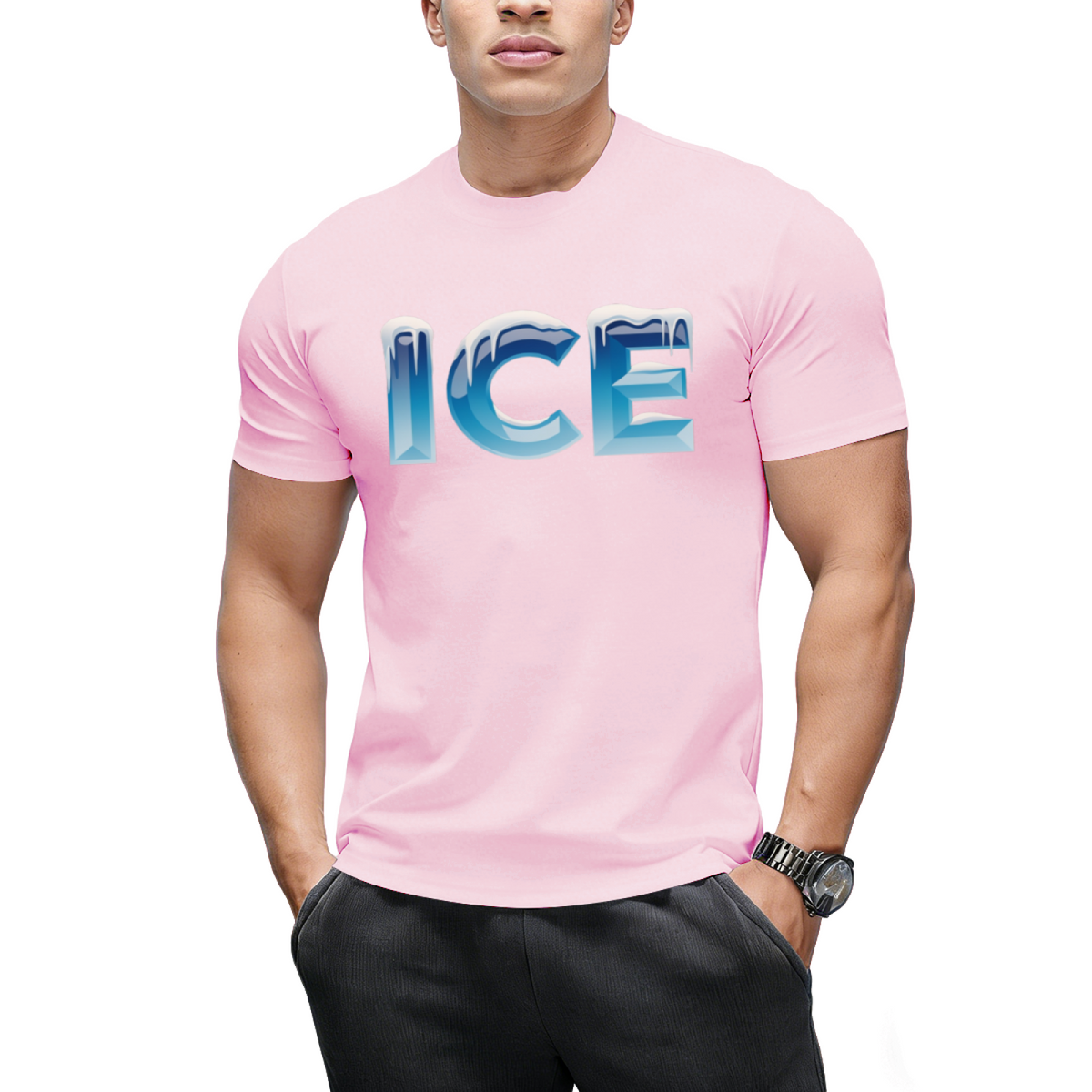 Ice and Fire Halloween Graphic T-Shirt
