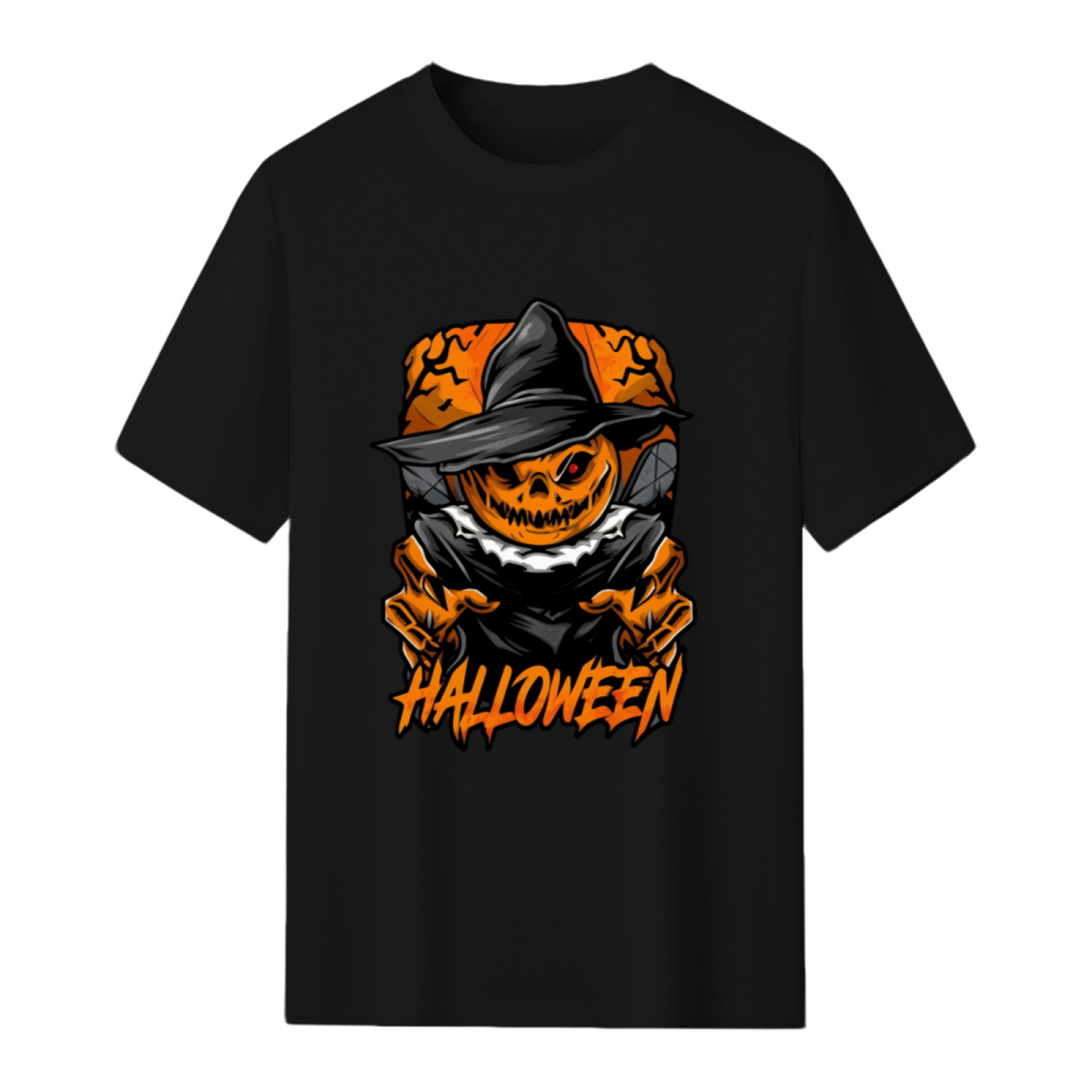 Scarecrow Halloween Graphic T-Shirt