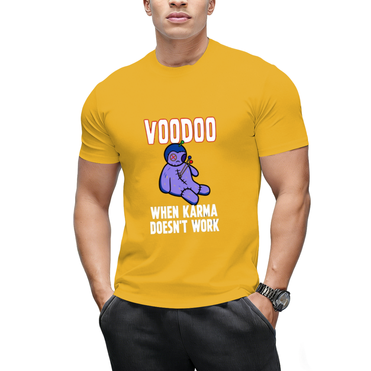 Voodoo - When Karma Doesn't Work Graphic T-Shirt