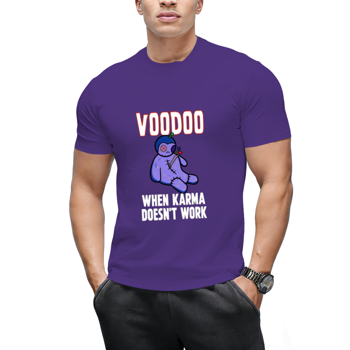 Voodoo - When Karma Doesn't Work Graphic T-Shirt