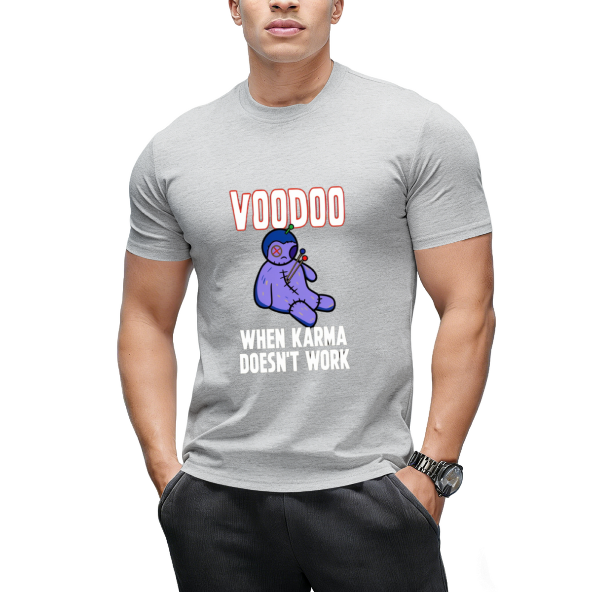 Voodoo - When Karma Doesn't Work Graphic T-Shirt