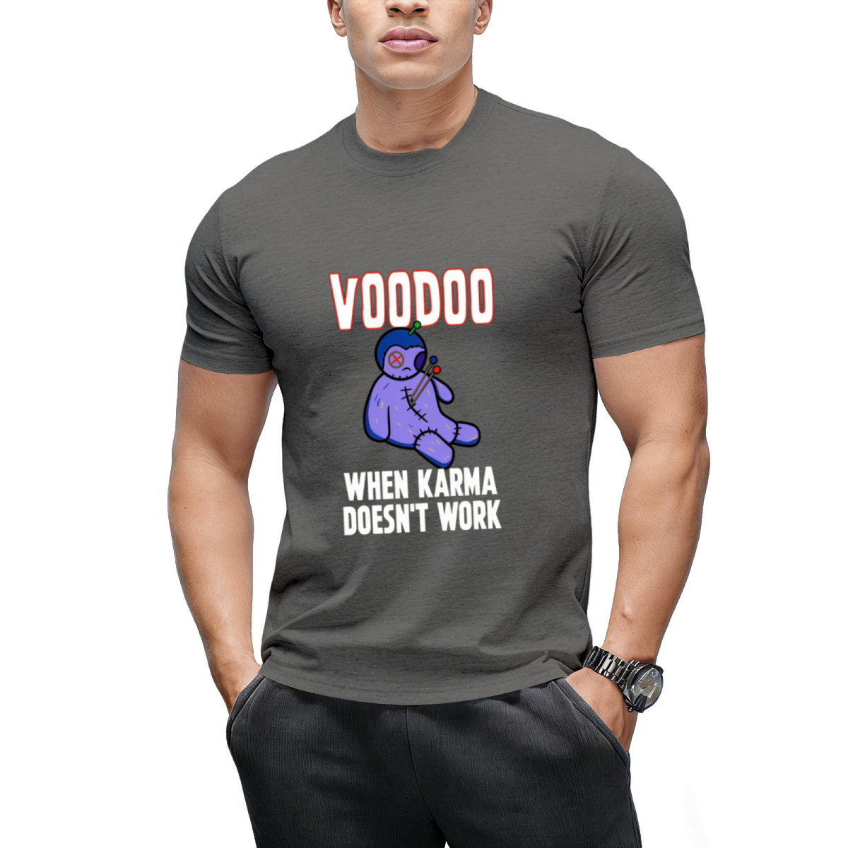 Voodoo - When Karma Doesn't Work Graphic T-Shirt