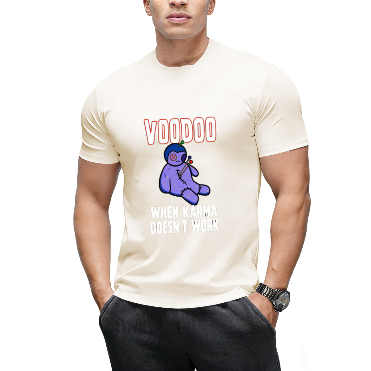 Voodoo - When Karma Doesn't Work Graphic T-Shirt