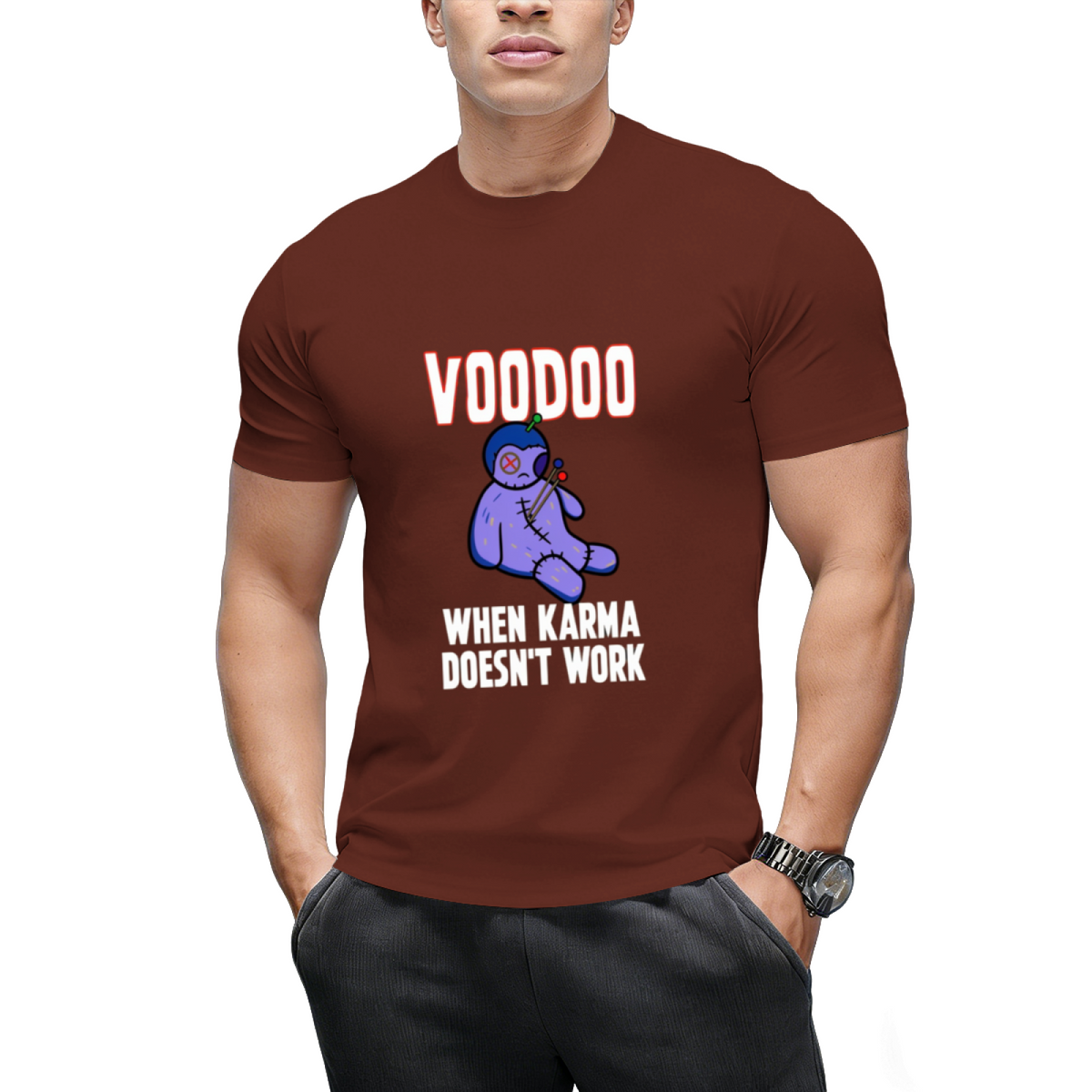 Voodoo - When Karma Doesn't Work Graphic T-Shirt