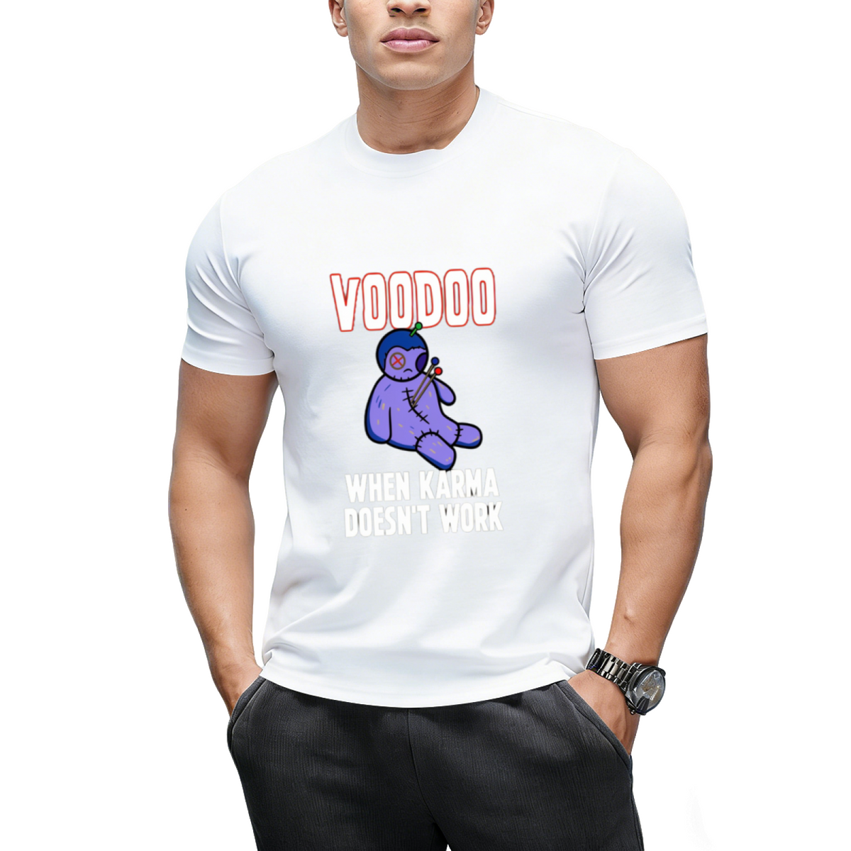 Voodoo - When Karma Doesn't Work Graphic T-Shirt