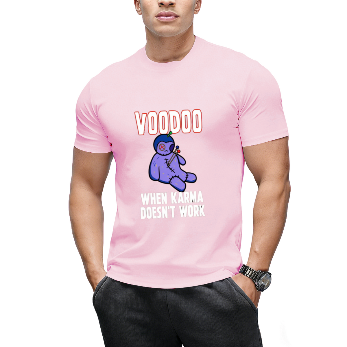 Voodoo - When Karma Doesn't Work Graphic T-Shirt