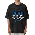 Front view of Grateful Dead Bear Football washed graphic T-shirt