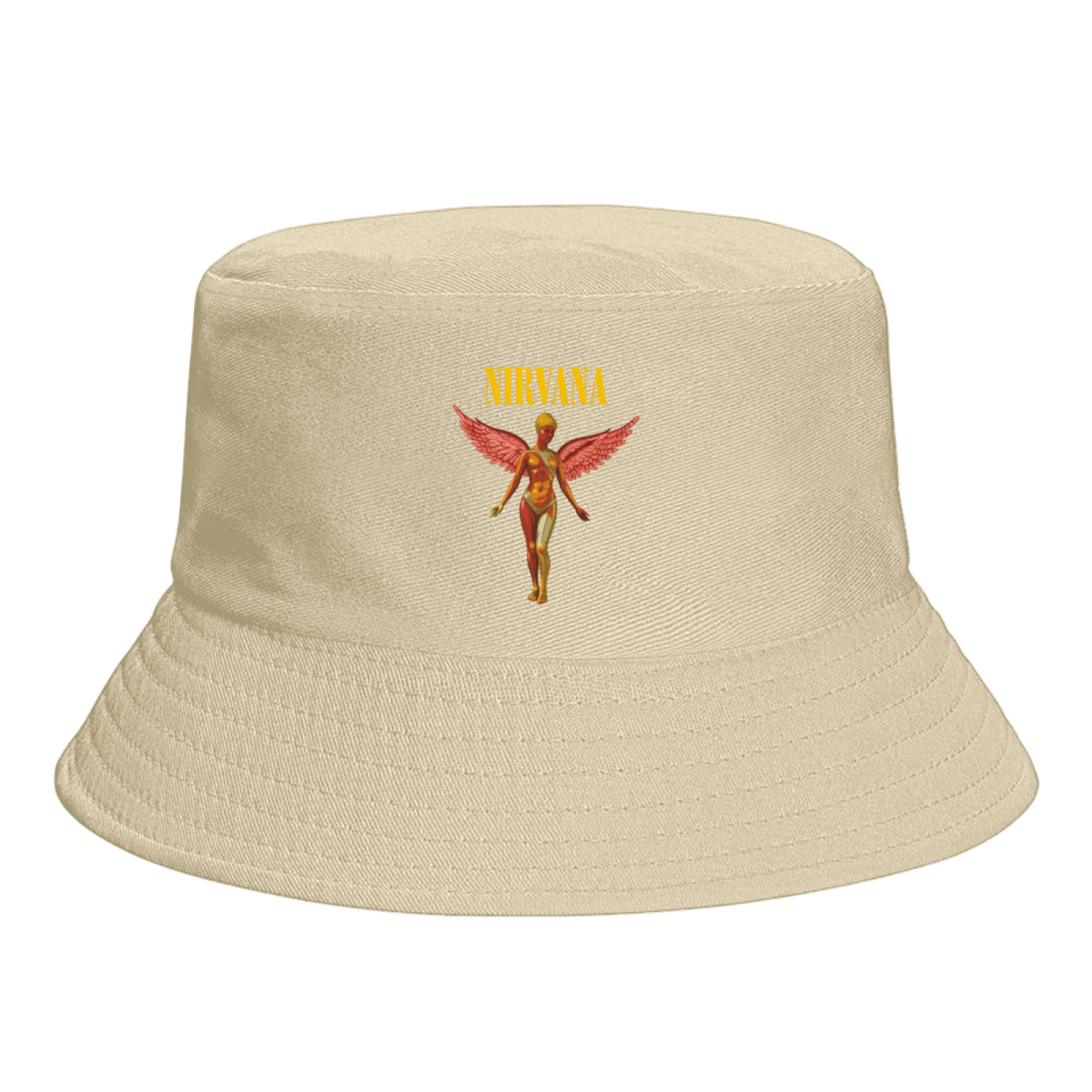 Nirvana In Utero Angel Bucket Hat